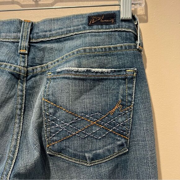 Citizens Of Humanity Womens Elle 064 Stretch Low Waist Bootcut Jeans Size 27 Y2K - Picture 7 of 9